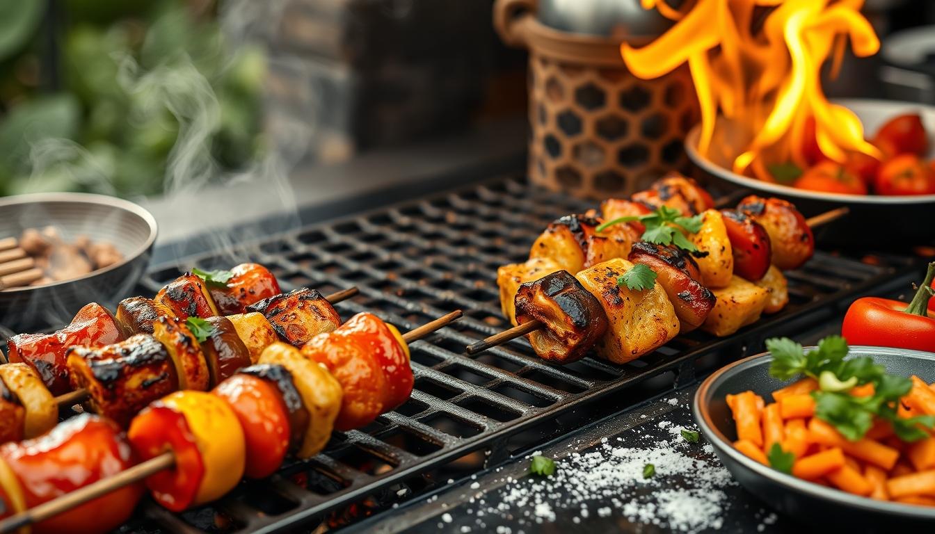 Fresh seasonal ingredients arranged for home cooking